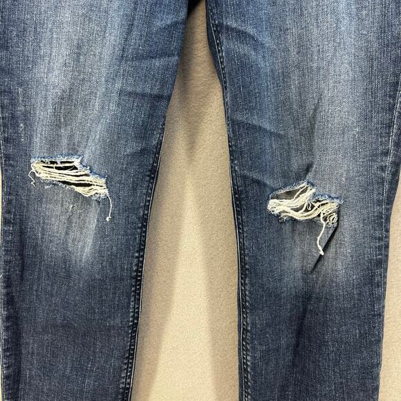 Kut From The Kloth Jeans Women's 12 Blue Juliet Slouchy Boyfriend Button Fly - Picture 10 of 16